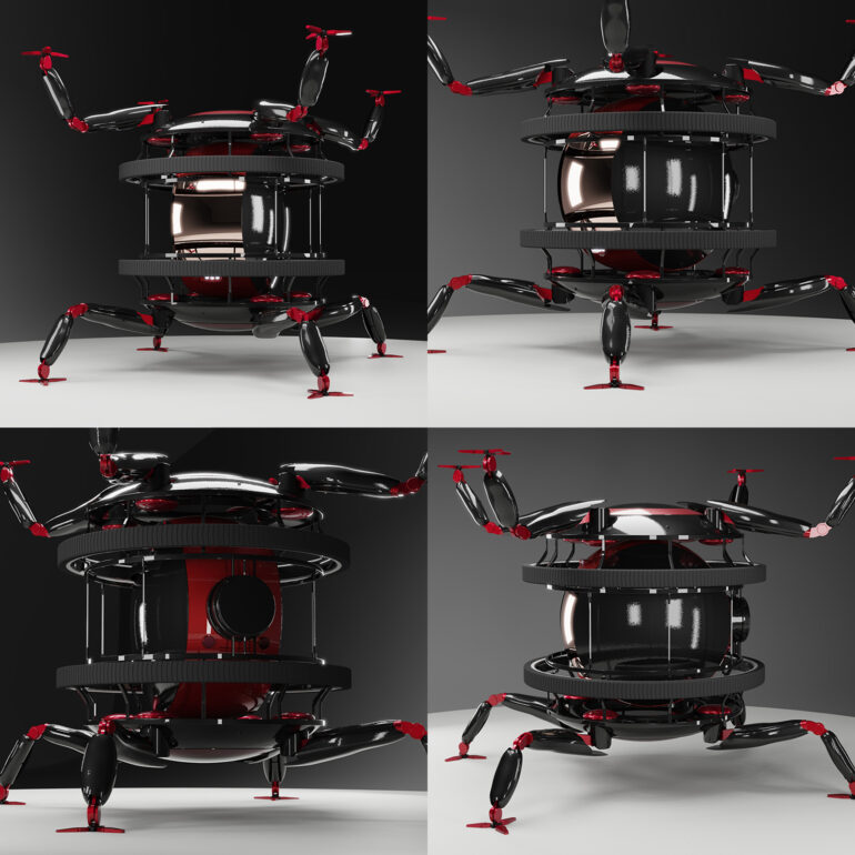 concept vehicle, robot, orb x